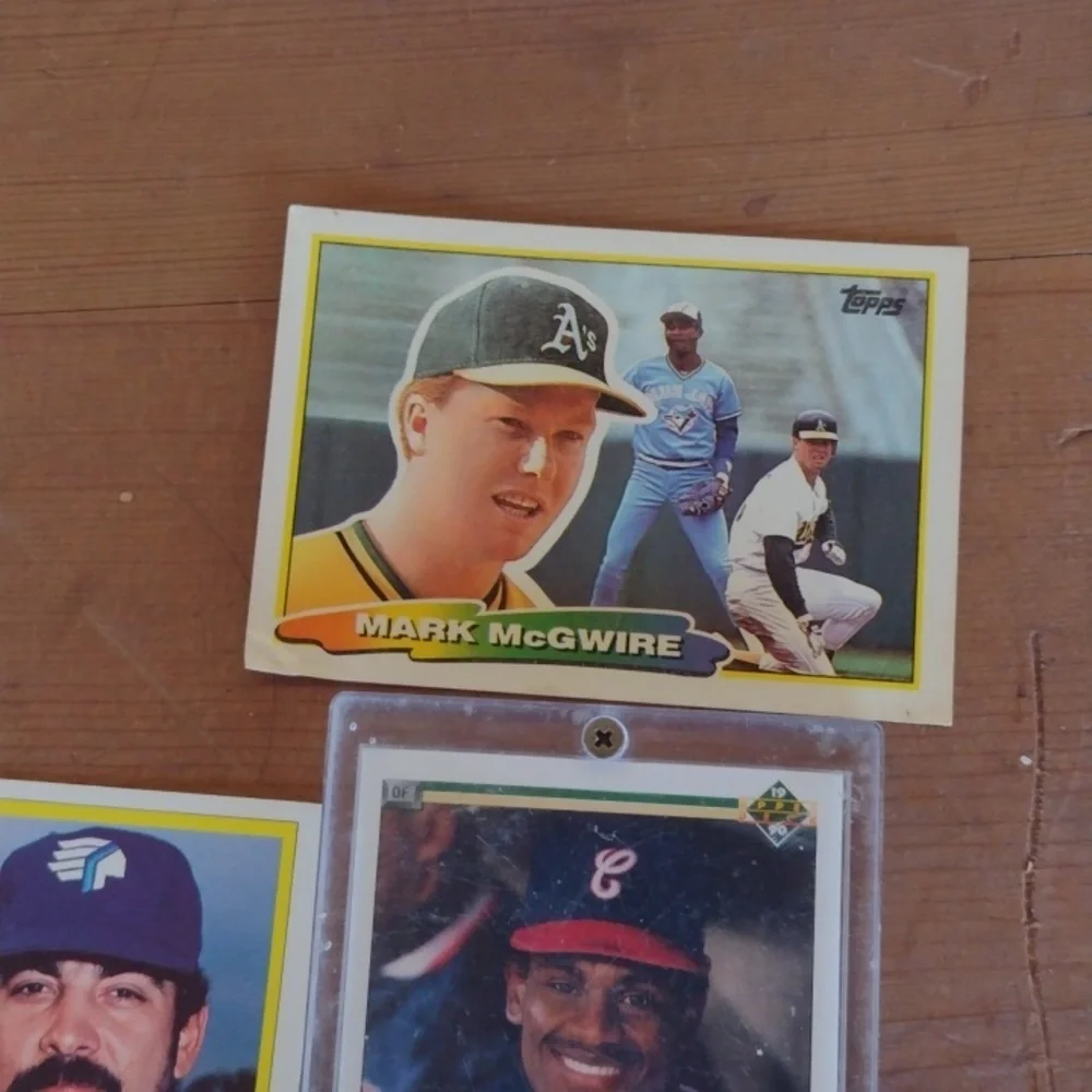 Rookie Baseball Trading Cards Collection